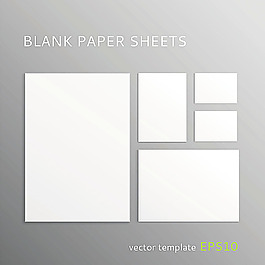 空白纸张模板