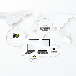 数码科技图表素材