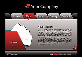 网页界面设计素材