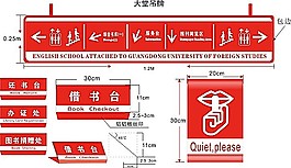 警示牌标识矢量模板素材