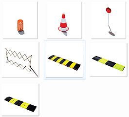 道路设施模型