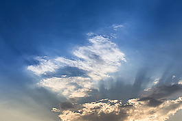 天空白云背景