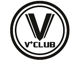 V+club酒吧logo设计稿