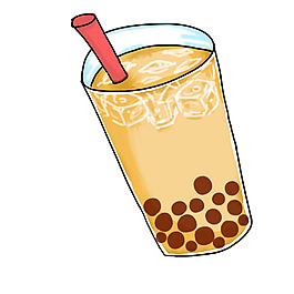 珍珠奶茶素材
