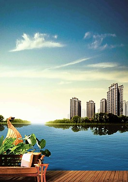 地产 海报 广告 高档