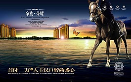 地产 海报 广告 高档