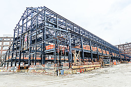 钢筋水泥厂房建筑