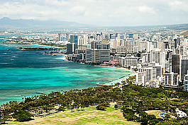 海边城市风景