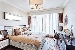 现代风格卧室装潢设计