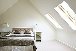 斜坡顶卧室效果图