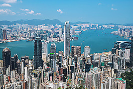 繁华城市建筑摄影
