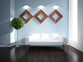 现代主义风格客厅设计