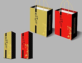 烟条茶包装（展开图）图片