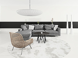 简约风格室内装饰