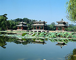 现代都市公园摄影