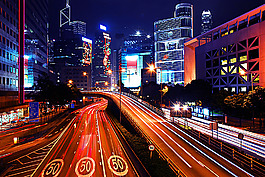 香港城市夜景