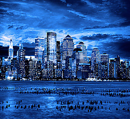 城市夜景