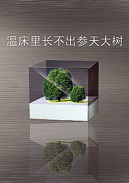 创意企业文化展板