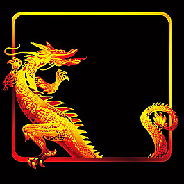 中国龙素材