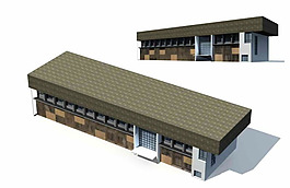 小型商业大厦3D模型