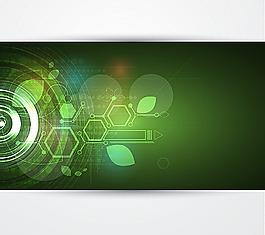 绿色科技背景