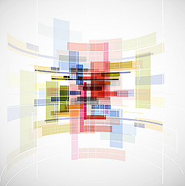 梦幻方块背景底纹