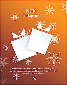 雪花礼物背景底纹