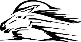 矢量马花纹图案设计