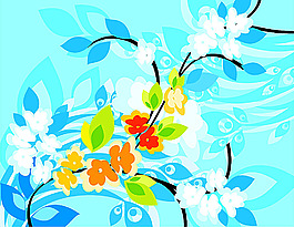 免费时尚花纹066
