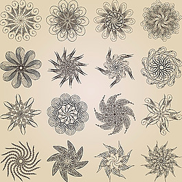 欧式花纹066