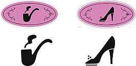 卫生间男女标识