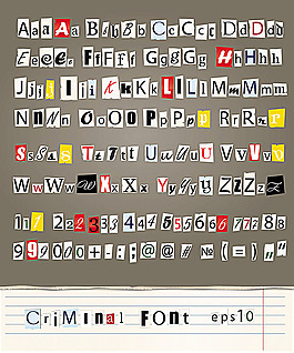 矢量字体设计
