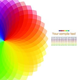 彩色背景矢量素材