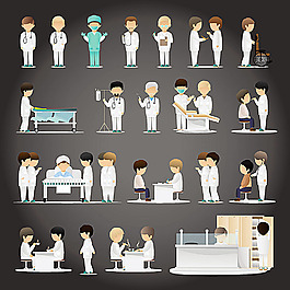 医疗人物设计