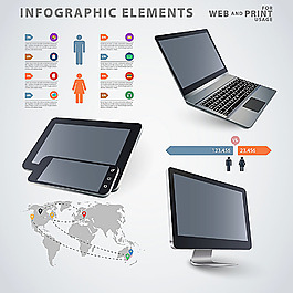 数码产品图表设计