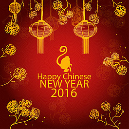 2016新年主题背景
