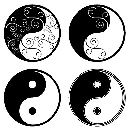 太极花纹