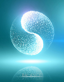 梦幻太极图案