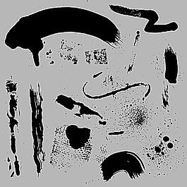 矢量笔触与墨迹