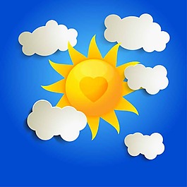 太阳和白云