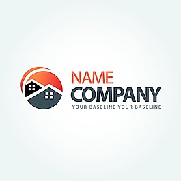 房屋企业LOGO设计