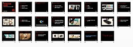 简约黑红PPT