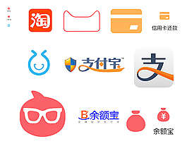 淘宝支付宝图标素材大全