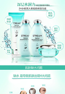 化妆品宝贝描述内页设计