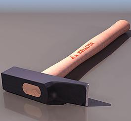 生活工具 锤子 3d max