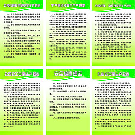 公司经理生产班组长生产安全职责及检查规定