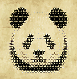 动物头像矢量图