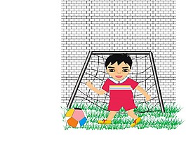 足球男孩