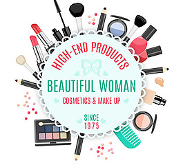 化妆品装饰标签