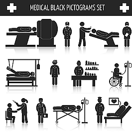 医疗元素图标图片